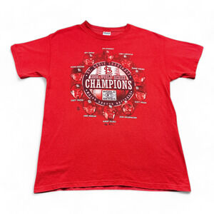 Vintage St Louis Cardinals Shirt Adult LARGE Red Y2K Baseball MLB League